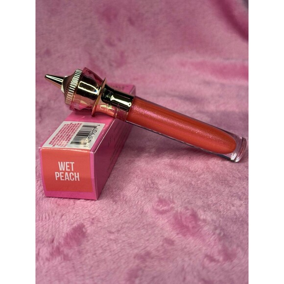 Jeffree Star Other - New! Wet Peach Jeffree Star Cosmetics Gold The Gloss Brand New NIB NWT Sparkle